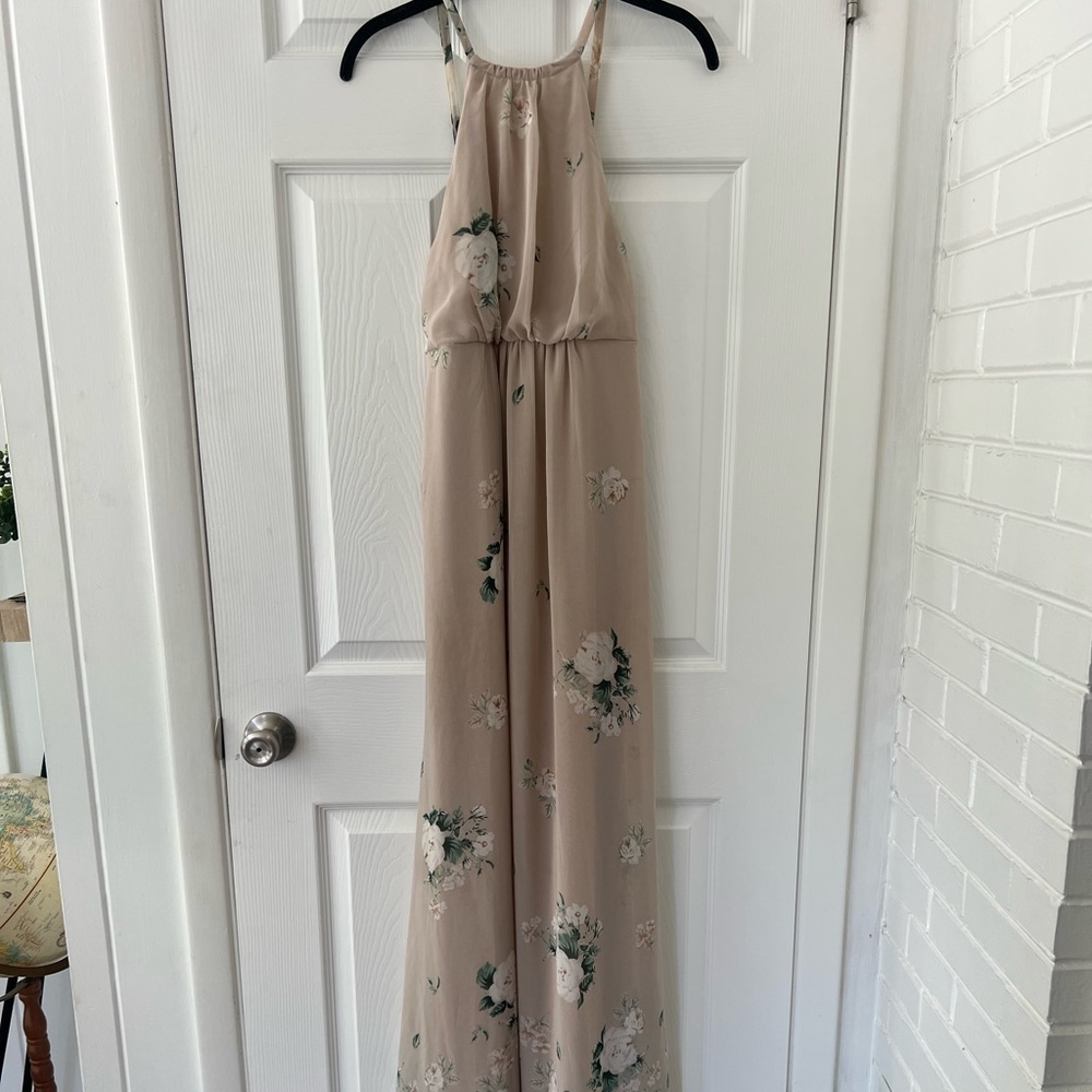 Floral Bridesmaids Dress